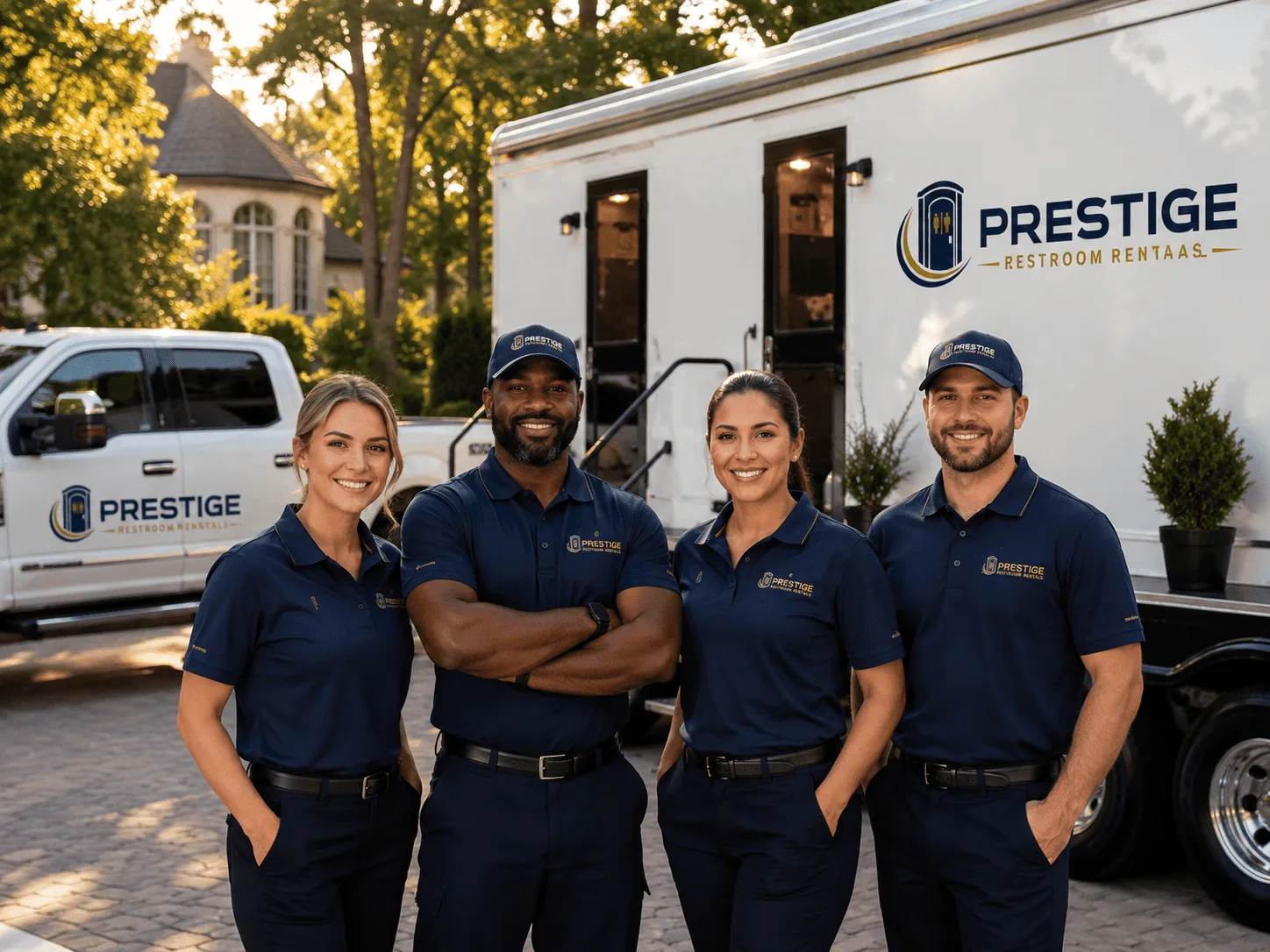 Trusted Luxury Portable Restrooms company in Covington, MI